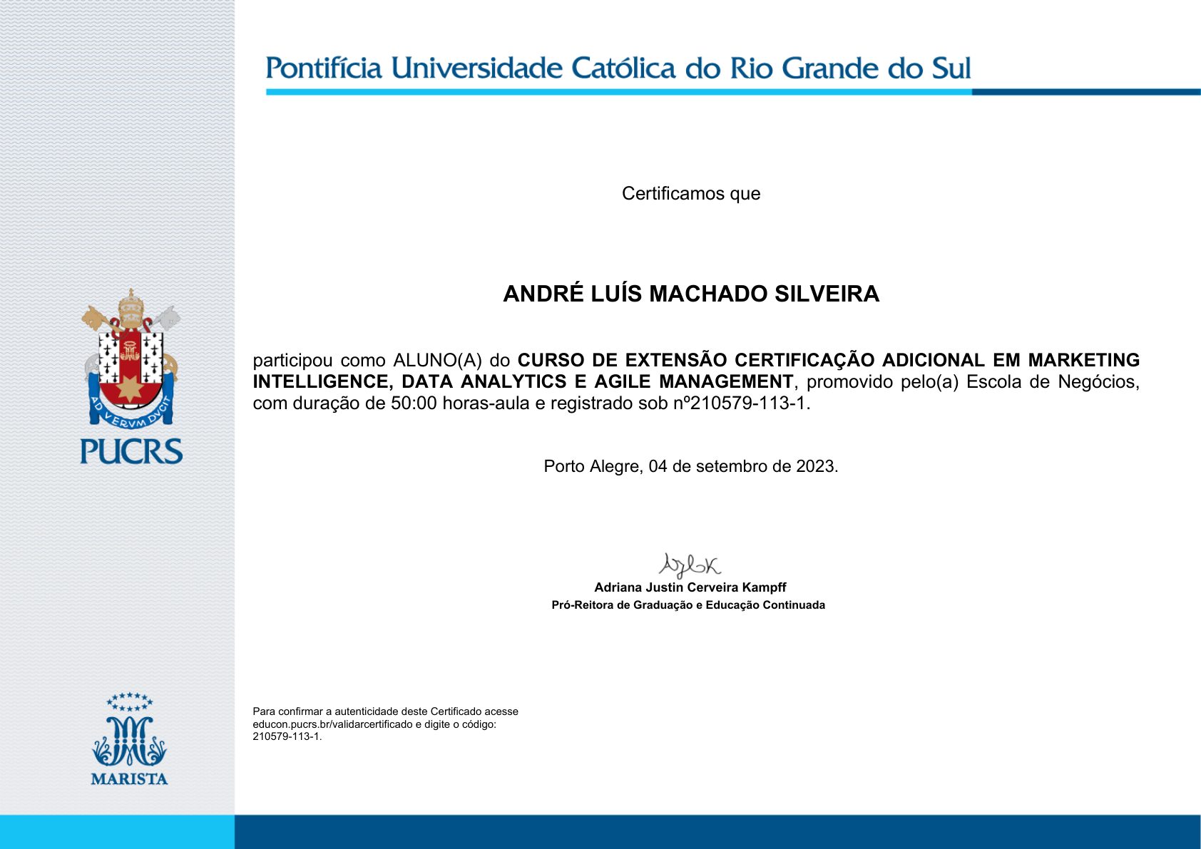 Certificações p.1